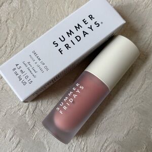 Summer Fridays Dream Lip Oil Lipgloss - Bare Sand BNIB